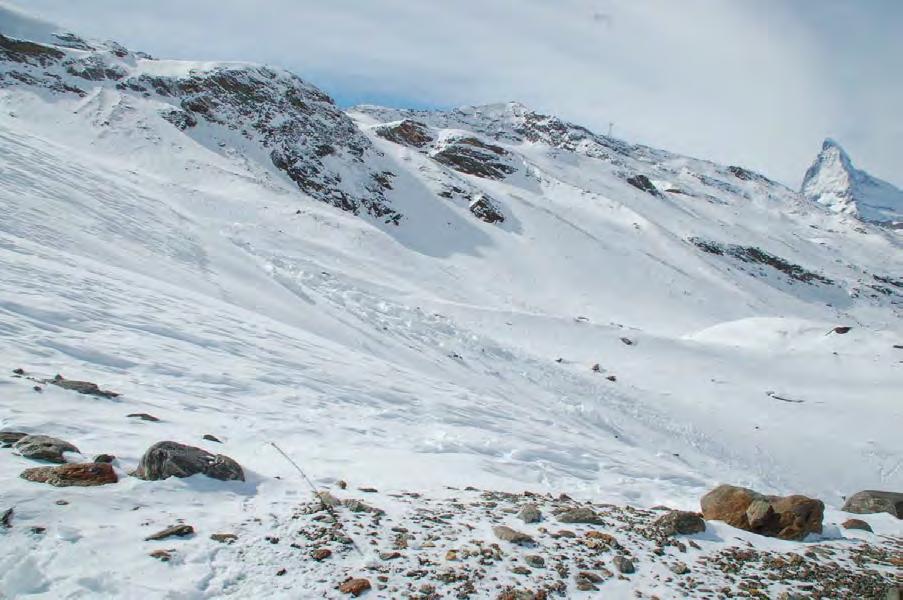 Nr. 90: Stockhorn, Zermatt (VS), 12. März 2011 Tödlich verletzt durch hartes Schneebrett.