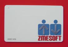 Ausweise mit Transponder 5640 RFID Transponder-Karte (berührungslos) mit Aufdruck (Abgabe im 10er-Pack) Für Terminals PZE-S, PZE-M, ZMECardplus-ST und für abgekündigte Terminals ZMECard-T und