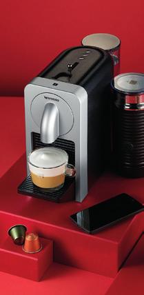 Prodigio, die erste per Smartphone verbundene Maschine im portionierten Kaffeesegment.
