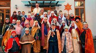 Allen Beteiligten, Spendern und Helfern einen herzlichen Die Sternsingeraktion von Sankt Johannes Nepomuk in Neckargemünd unterstützt ein
