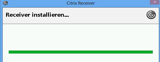 Pfarrpaket Einstieg Citrix Netscaler Gateway mittels SMS-Tokencode Seite 4 von 9 2.4) Der Installationsvorgang beginnt nun und wird in einem eigenen Fenster angezeigt.