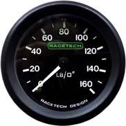 face Code Öl- oder Benzindruck-Anzeige 0-160 psi 1/8 BSP schwarz /black 121035-160M 69,30 Oil/Fuel pressure gauge