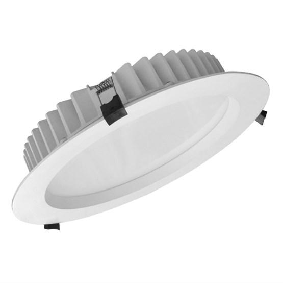 LED Downlight LED Deckeneinbauleuchte Schnittloch 120mm bis 260mm Die KLB LED Downlights lassen sich perfekt in jede Architektur integrieren und sorgen für eine harmonische Beleuchtung, die den