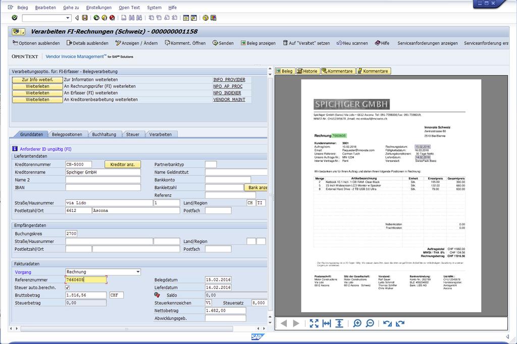 9 SAP Invoice Management User Experience Fachabteilung (FI/MM) Prozess- Steuerung Zentraler