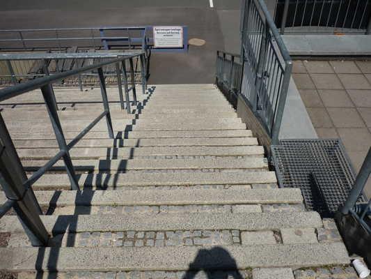 Treppe Haupttribühne "Zugang ST" Treppe