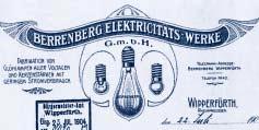 Die neue Gesellschaft war damit Nachfolgerin der Elektrischen Glühlampen-Fabrik Richard Drecker.