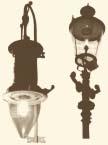 Petroleumlampen des 19. Jahrhunderts mit der Herstellung und dem Vertrieb von Gaslaternen befasste.