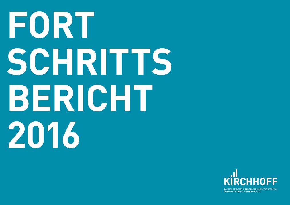 DER UNITED NATIONS GLOBAL COMPACT KIRCHHOFF VERÖFFENTLICHT ERSTEN FORTSCHRITTSBERICHT!