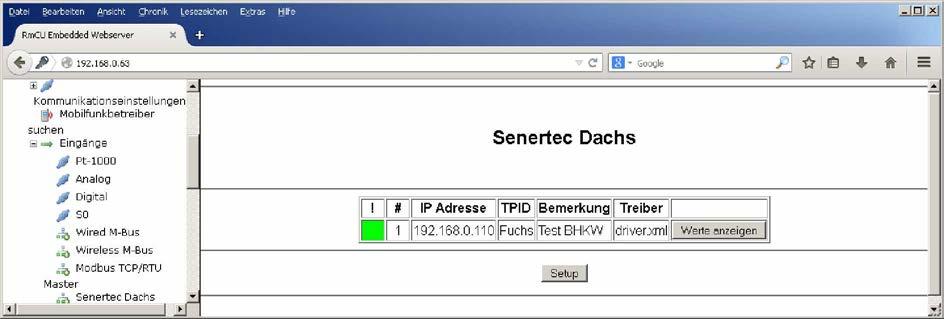 1.12 Senertec Dachs BHKW über HTTP- Schnittstelle Senertec Dachs Ab Firmware 3.6.