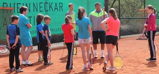 Angebote Jugend Förderung des Tennis-Nachwuchses Hannah und Lennart aus Mühlhausen sind seit 2009 Mitglieder unserer Bank.