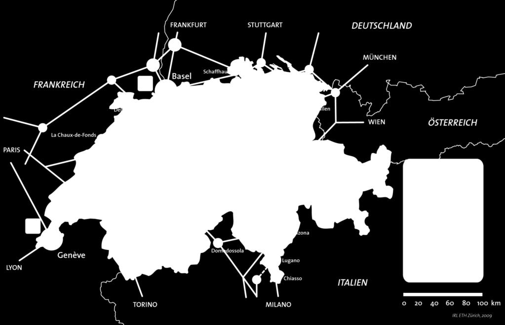 Siedlung und Verkehr integriert betrachten Schweizer Netz