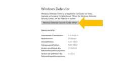 Windows Defender ist ausgebaut worden!