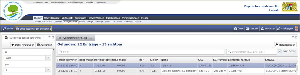 Datenbankabfrage bei