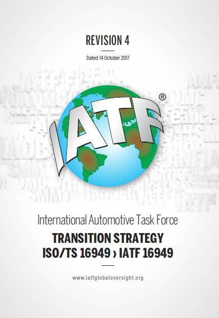 TRANSITION STRATEGY ISO/TS > IATF 16949 SGS Société Générale de Surveillance Holding