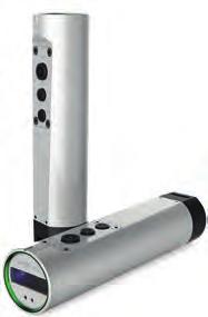 Orbit X Explosionsgeschützte WLAN-Kamera Orbit X ist die robusteste, intelligenteste und kleinste explosionsgeschütze Kamera. Sie besitzt einen HD-Bildsensor, zwei LED-Lampen und einen Laser- Pointer.