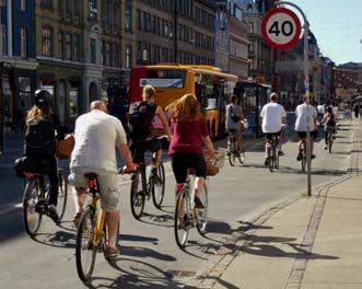 Radverkehrsstärken: Kopenhagen