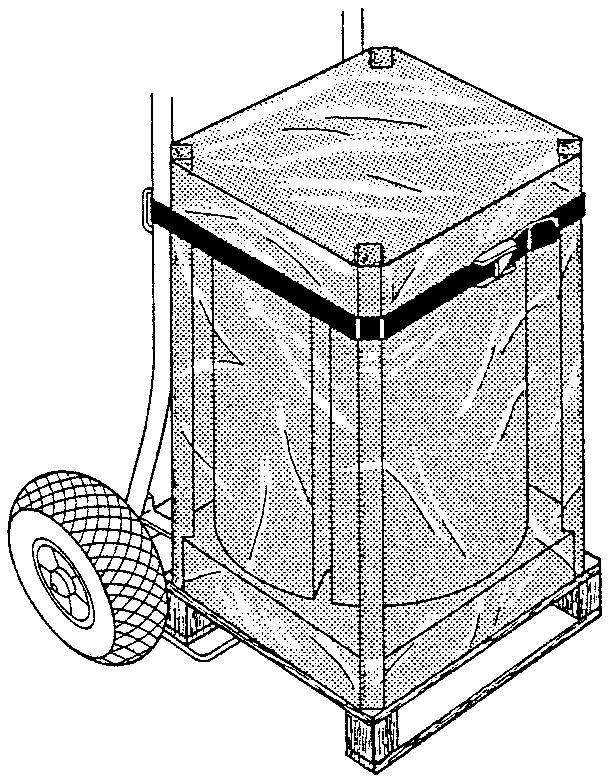 Transport 2 2 Transport Der Speicher lässt sich sowohl in verpacktem als auch in unverpacktem Zustand mit dem Buderus-Kessel-Kuli* transportieren (Abb. 2). * Zubehör auf Bestellung.