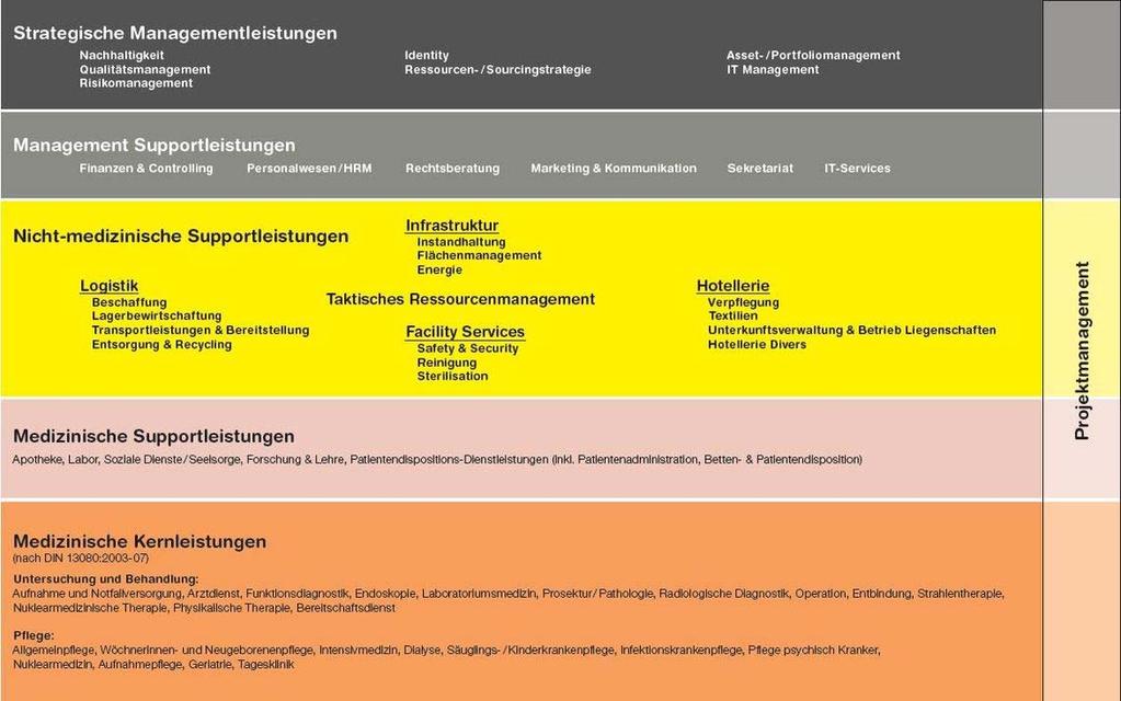 Projektmanagement in Spitälern (PM in HC) - Bestandsaufnahme