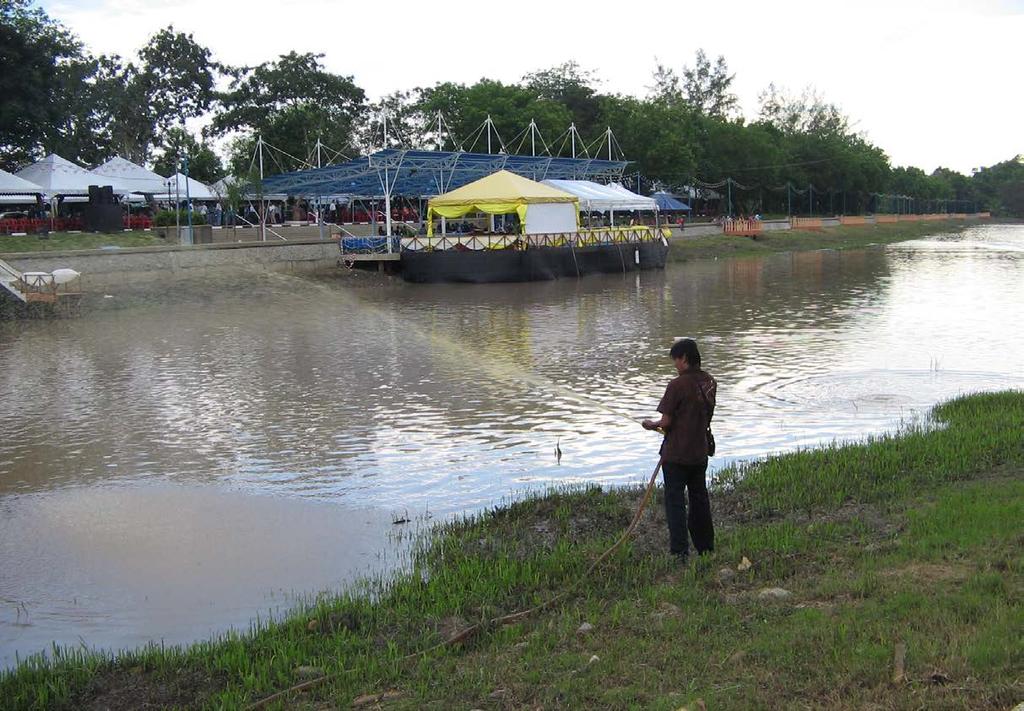 Flussreinigung in Malaysia