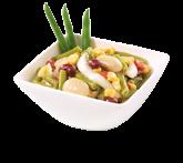 Frische Fertigsalate Mexikanischer Salat 01.05250 01.05251 Pouletsalat Curry 01.05200 01.05201 01.