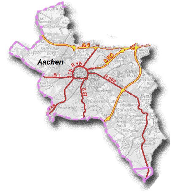 IV. Fallzahlen Kommunen in der Städteregion Aachen 1 Stadt Aachen STADT AACHEN 2013 30.724 2014 31.213 + 489 Delikte o. 1,6 % Wohnungs-ED 2013 1.242 2014 1.