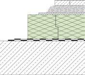 gelangen können. Das Geotextil besteht aus Polypropylen- oder aus Polyesterfasern. Für ein UK-Dach eignen sich diffusionsoffene, filterstabile Vliese mit einem Flächengewicht von etwa 140 g/m 2.