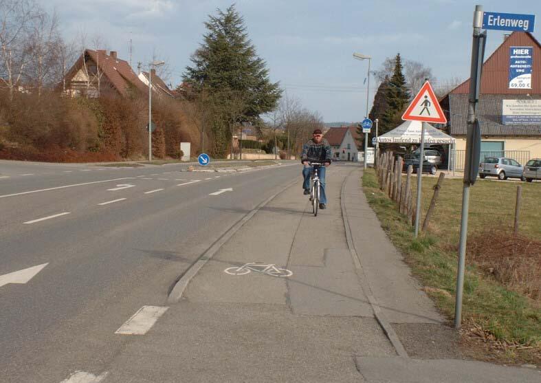 links) Bild 8 B33 Ortsdurchfahrt Leimbach Der
