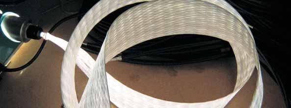 TapeLight Artikel Nummer Anzahl der Fasern TapeLight Länge unverdrillte Fasern TapeLight Breite Brutto Preis je Anschlußseite 500-0502-810 10 1,5 m 300 mm 12 mm 30,48 500-1002-810 10 3 m 300 mm 12 mm