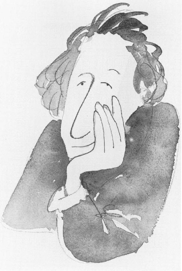 Heinrich Heine Zeichnung