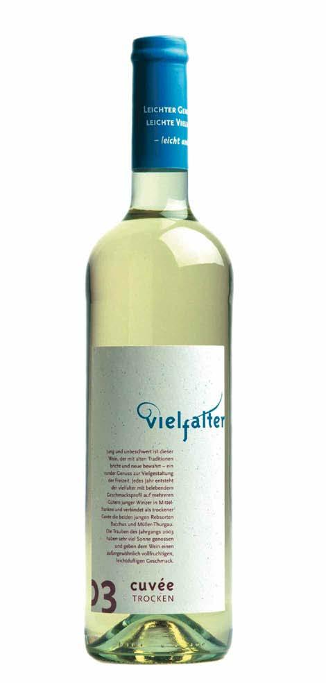 vielfalter (Winzergruppe in Franken) Wein Corporate Design / Wettbewerb >