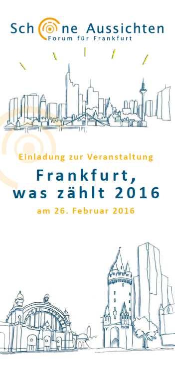 Frankfurt, was zählt 2016 Am 26.