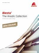 The Anodic Collection Stellt perfekt die Oberfläche eloxierter Oberflächen nach, kombiniert mit allen Vorteilen einer Pulverbeschichtung.