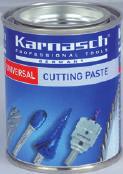 achining indication: Please use exclusively our cutting paste with the extreme pressure additive Karnasch art.-no. 0 + 0. Alternative suitable cutting oil, no emulsion.