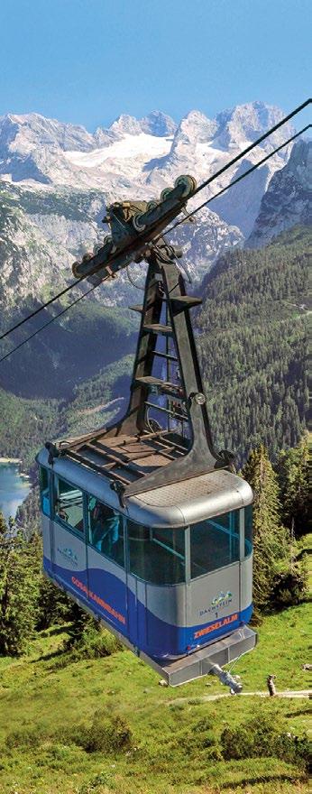 Für Gruppen sind auch Fahrten auf die Ebenalm oder Iglmoosalm möglich. Information und Anmeldung: Tourismusverband Inneres Salzkammergut, Gosauseestraße 5, T: +43 (0)6136 8295, www.