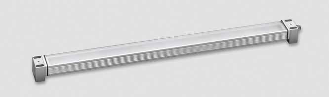 LED Aufbauleuchte L545 LED surface mounted luminaire L545 LED Maschinenaufbauleuchte in Linienform mit 24V Betriebsspannung LED machine surface mounted luminaire line shaped with 24V operation