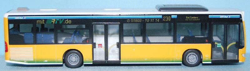 : FahrzeugTyp: MAN / Göppel Midibus A76 Maßstab: H0 Betrieb: ORN ORN Auf neuen Wegen.