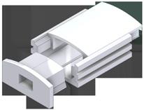-Profile COMPACT SLIM Aluminiumprofil COMPACT SLIM für -Leiterplatten bis zu
