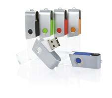 / 16 / 32 GB 3D-Glasgravur, Lasergravur - 22 x 15 mm CRYSTAL MINI USB-Stick mit edlem