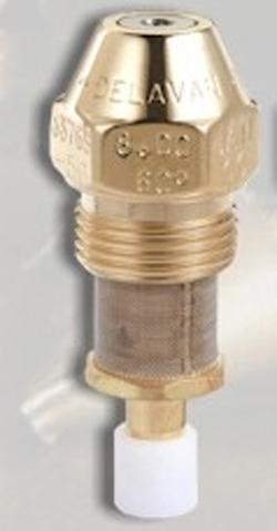 1 Delavan Rücklauf-Öldüse Variflo Rücklauf-Öldüse mit 9/16"-Gewindeanschluss zum Einsatz bei modulierenden Ölbrennern oder bei mehrstufigen Ölbrennern.