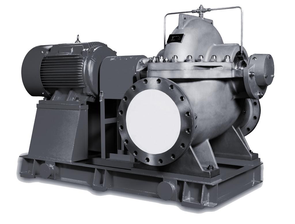 NSC Splitcase Pumpen Volumenstrompumpe. Verschiedene Materialausführungen können geliefert werden.