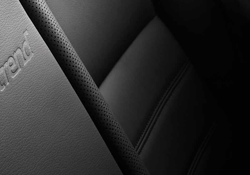 Bei allen Swiss Trend-Modellen sind folgende Ausstattungen inklusive: Ledersitze in Schwarz für höchste Exklusivität im Innenraum. Rückfahrkamera für sicheres Manövrieren.