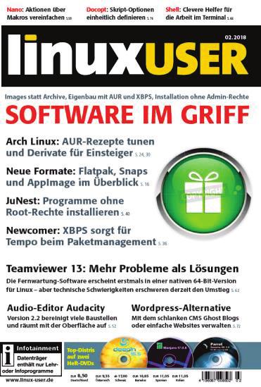 18) Das freie Betriebssystem Software im Griff DVD: Mint 18.