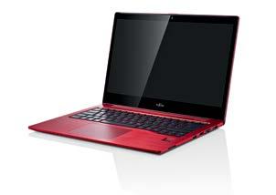 Dann ist die rote Edition des 25,6 cm (14 Zoll) großen FUJITSU LIFEBOOK U904 Ultrabook die perfekte Wahl für Geschäftsleute, die sich von der Masse abheben möchten.
