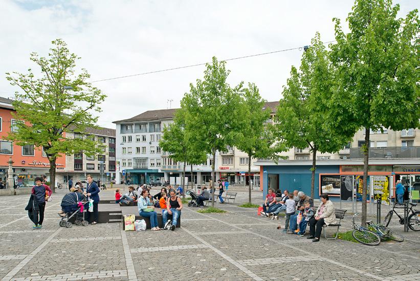 Lindenplatz Qualitätsvoll verdichten Das Zentrumsgebiet Altstetten eignet sich aufgrund seiner Lage, seiner heterogenen Baustruktur und seiner guten Anbindung an den öffentlichen Verkehr optimal für