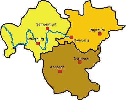 Klimaperspektive für Franken: Jahresniederschlag nimmt um 5-10% zu Temperatur erhöht sich um 1,2 C bis