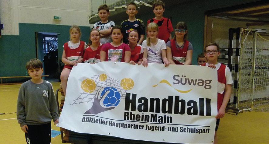 Handballspaß pur im Süwag-Handballcamp der Sportfreunde Puderbach Kurz vor den Weihnachtsferien stand bei Nachwuchshandballern der Sportfreunde Puderbach das Süwag-Handballcamp für die