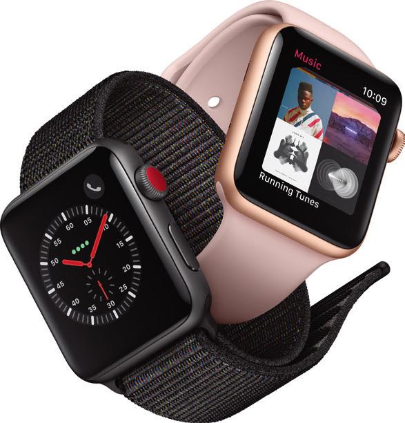 Extra-SIM für Apple Watch ab 1. Januar 2018 Die Sunrise extra SIM watch Option aktiviert die Mobilfunkfunktion der Apple Watch Series 3 GPS + Cellular.