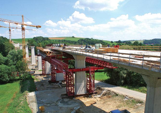 Neubau Eisenbahnüberführung Ehlebrücke bei Magdeburg Talsperre Königshütte, Sachsen-Anhalt Odertalsperre, Niedersachsen Ein