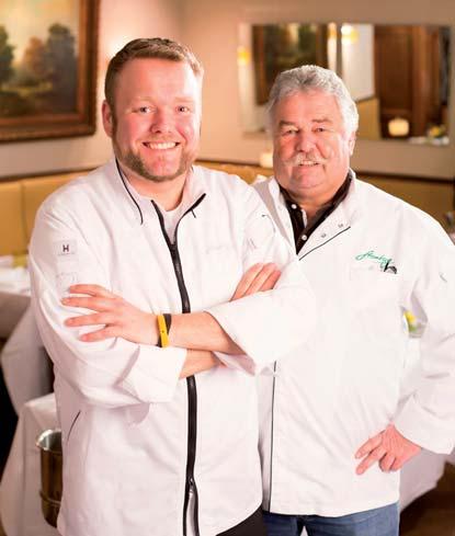Die beiden Spitzenköche führen das Restaurant Haus Stemberg in Velbert, eine der besten kulinarischen Adressen des Bergischen Landes, heute in fünfter Generation.