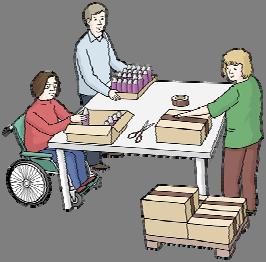 08 Persönliche Unterstützung am Arbeits-Platz Behinderte Menschen können genauso arbeiten, wie Menschen